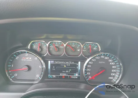 2016 Chevrolet Silverado 1500 2Lt из США, поврежденный, VIN 3GCUKREC7GG231616